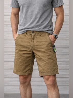 NWT | Volcom | Men's Frickin Chino Short in Khaki - Size: 30